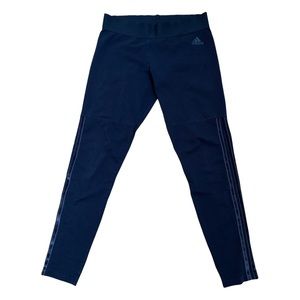 Adidas Black 3 Stripe Sport ID Leggings Women's Medium